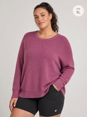 Lululemon cashlu crossover back sweater